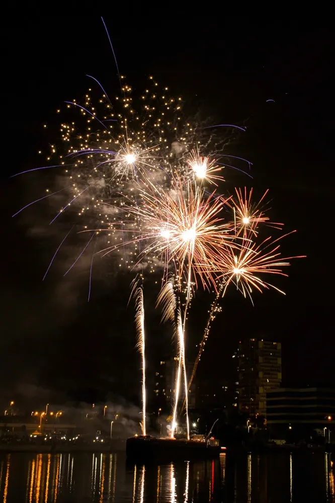 Feu d’artifice fête nationale à Époisses