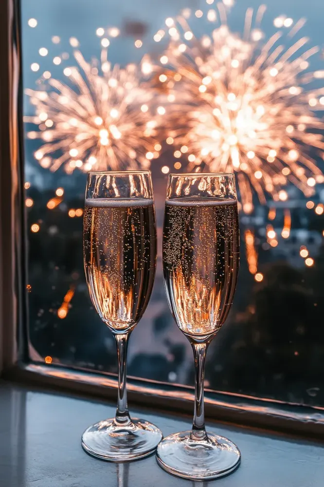 Feu d’artifice mariage à Époisses