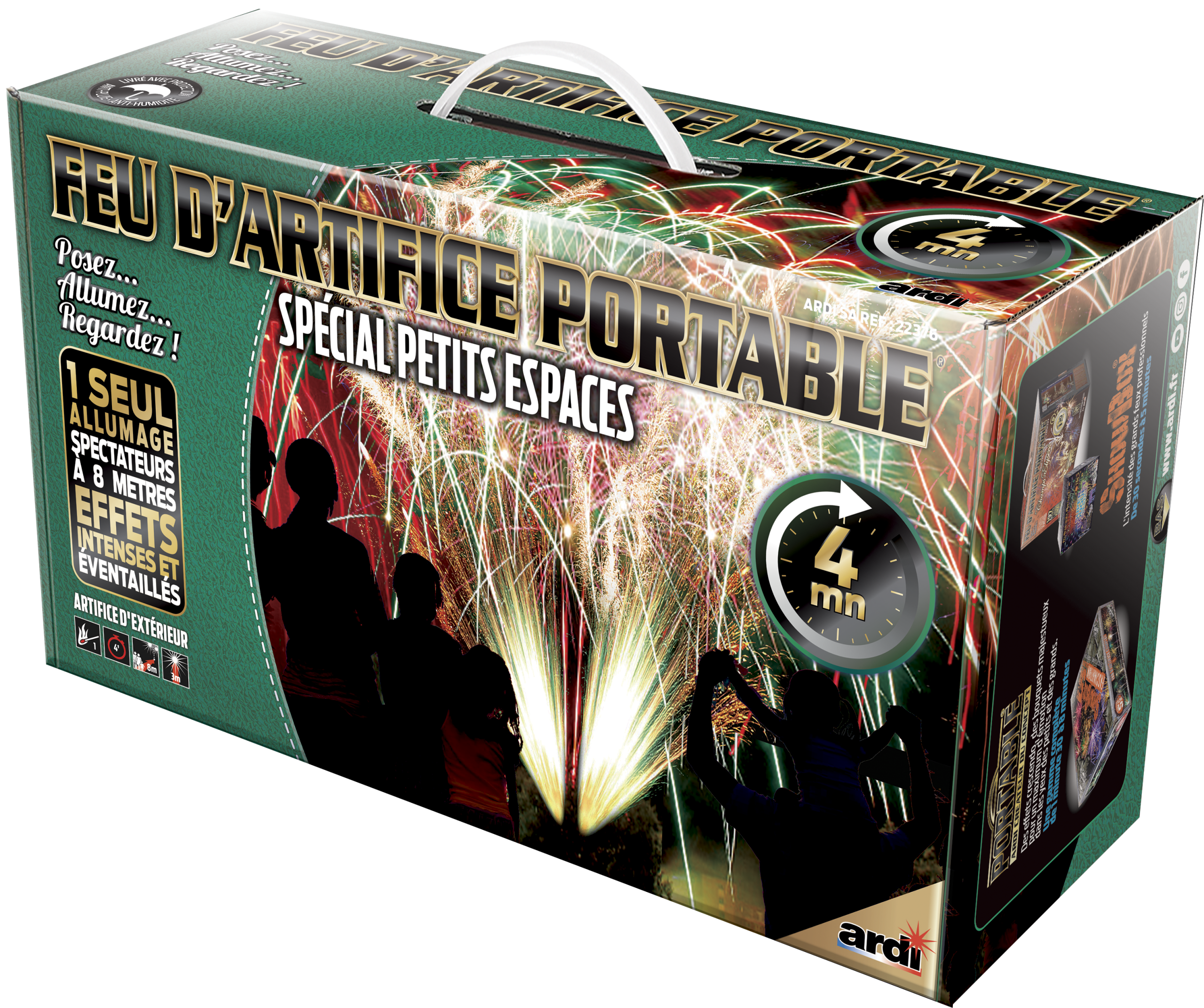 Portable de proximité 04 Minutes "Spécial Petits Espaces"