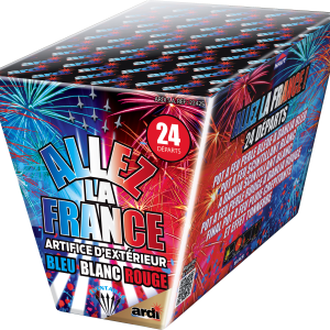 compact d'artifice allez la france - 20 secondes